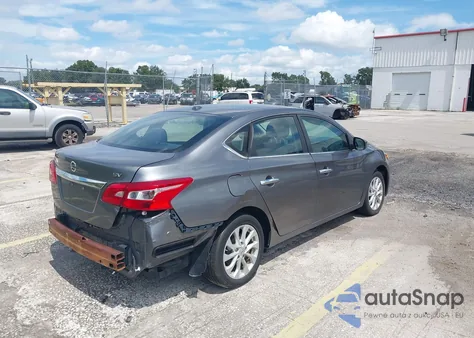 2019 Nissan Sentra Sv from USA, damaged, VIN 3N1AB7AP0KY344622